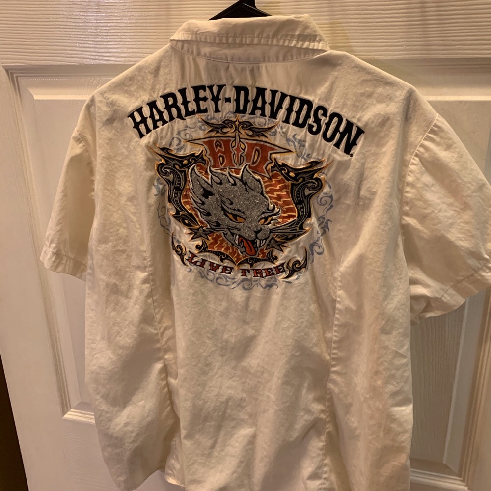 Harley shop shirt